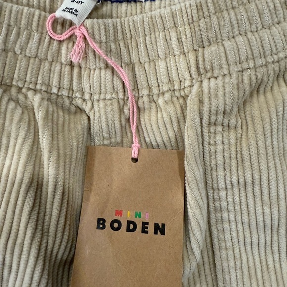 Mini Boden kids Corduroy Pants in Tan - Picture 5 of 6